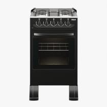 Fogão 4 Bocas Braslar New Sirius Manual Mesa Inox Forno Easy Clean Preto Fogão 4 Bocas Braslar New Sirius Manual Mesa Inox Forno Easy Clean Preto