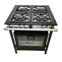 Fogão 4 Bocas Cefaz com Forno Linha Diamond Baixa Pressão CFZD-015 Fogão 4 Bocas Cefaz com Forno Linha Diamond Baixa Pressão CFZD-015