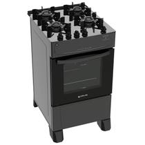 Fogão 4 Bocas Com Mesa de Vidro Atlas Mônaco Top Glass Bivolt