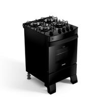 Fogão 4 Bocas Consul CFO4VCE Mesa de Vidro