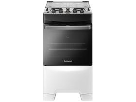 Fogão 4 Bocas Continental Branco Automático TOPLimpaFácil FC4IB Premium Fogão 4 Bocas Continental Branco Automático TOPLimpaFácil FC4IB Premium