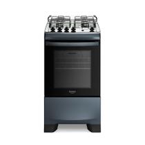 Fogão 4 Bocas Dako Automático Mesa de Inox Supreme Titanium Bivolt