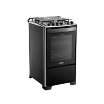 Fogão 4 Bocas Dako Magister Grill Preto Mesa Inox Bivolt Fogão 4 Bocas Dako Magister Grill Preto Mesa Inox Bivolt