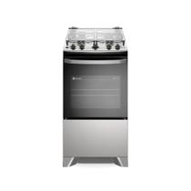 Fogão 4 Bocas Electrolux Efficient com PerfectCook FE4IG Mesa de Inox Prata - Bivolt