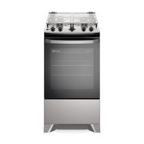 Fogão 4 bocas Electrolux Prata Efficient com Mesa Inox, PerfectCook e VaporBake (FE4IS)