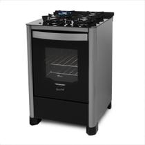 Fogão 4 Bocas Fischer Gran Cheff Mesa Vidro Forno 74 Litros - Bivolt Fogão 4 Bocas Fischer Gran Cheff Mesa Vidro Forno 74 Litros - Bivolt