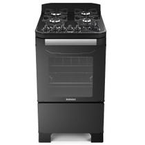 Fogão 4 Bocas Itatiaia Itamaster Digital com Painel Digital e Timer Preto Bivolt