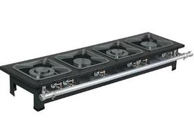 Fogão 4 Bocas Mesa Aço 430 Baixa Pressão 2QD 2QS Luxo 30x30 Perfil 6,5 Metalmaq Fogão 4 Bocas Mesa Aço 430 Baixa Pressão 2QD 2QS Luxo 30x30 Perfil 6,5 Metalmaq