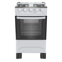 Fogão 4 Bocas Mueller MFI4BA Forno 48,1L Manual Branco