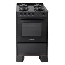 Fogão 4 Bocas Suggar Automático Mesa de Vidro Cook Glass Pre