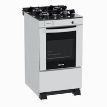 Fogao 4 Bocas Venax Delplus Vitreo Bl Branco Gas Glp
