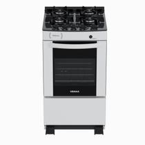 Fogao 4 Bocas Venax Delplus Vitreo Bl Branco Gas Glp