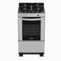 Fogao 4 Bocas Venax Delplus Vitreo Bl Inox Gas Glp