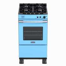 Fogao 4 Bocas Venax Gaudi Vetro Vitreo Azul