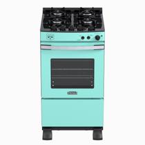 Fogao 4 Bocas Venax Gaudi Vetro Vitreo Verde Gas Glp