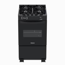 Fogao 4 Bocas Venax Picasso Vitreo Preto Fosco Gas Glp