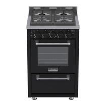 Fogao 4 Bocas Venax Temis Preto Glp