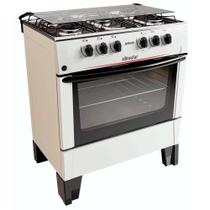 Fogão 5 Bocas a Gás Braslar Sirius Plus com Acendimento Automático e Forno 72,2L Branco Bivolt Fogão 5 Bocas a Gás Braslar Sirius Plus com Acendimento Automático e Forno 72,2L Branco Bivolt