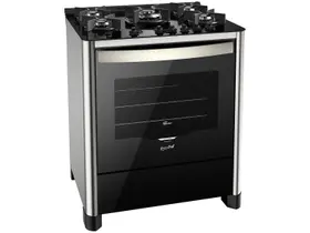 Fogão 5 Bocas a Gás de Piso com Grill Elétrico Fischer Gran Cheff 26988