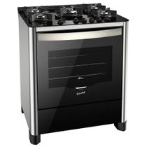 Fogão 5 Bocas a Gás de Piso com Grill Elétrico Fischer Gran Cheff 26988 Fogão 5 Bocas a Gás de Piso com Grill Elétrico Fischer Gran Cheff 26988