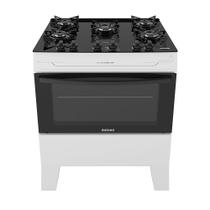 Fogão 5 Bocas a Gás Itatiaia Electra Glass Plus Mesa de Vidro Acendimento Automático Branco Bivolt Fogão 5 Bocas a Gás Itatiaia Electra Glass Plus Mesa de Vidro Acendimento Automático Branco Bivolt