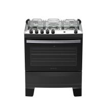 Fogão 5 Bocas Atlas Agile Up Automático Mesa Inox Preto Bivolt