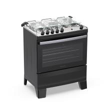 Fogão 5 Bocas Atlas Agile Up Com Mesa De Inox A Gás Bivolt Preto Fogão 5 Bocas Atlas Agile Up Com Mesa De Inox A Gás Bivolt Preto
