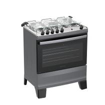 Fogão 5 Bocas Atlas Agile Up Com Mesa De Inox A Gás Bivolt Titanium Fogão 5 Bocas Atlas Agile Up Com Mesa De Inox A Gás Bivolt Titanium