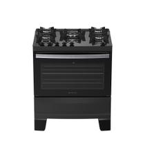 Fogão 5 Bocas Atlas Agile Up Glass Automático Mesa De Vidro Preto Bivolt Fogão 5 Bocas Atlas Agile Up Glass Automático Mesa De Vidro Preto Bivolt