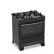 Fogão 5 Bocas Atlas Atenas com Mesa de Vidro A Gás Bivolt Fogão 5 Bocas Atlas Atenas com Mesa de Vidro A Gás Bivolt