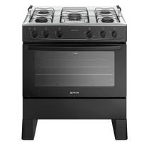 Fogão 5 Bocas Atlas Automático Milão Plus Preto
