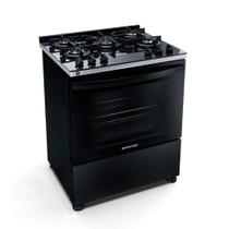 Fogão 5 Bocas Brastemp BFS5VCE Mesa de Vidro Fogão 5 Bocas Brastemp BFS5VCE Mesa de Vidro