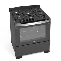 Fogão 5 Bocas com Frente em Vidro e Tripla Chama Dako Diplomata