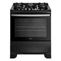 Fogão 5 Bocas com Mesa de Vidro e Tripla Chama Dako Supreme Glass