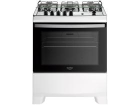 Fogão 5 Bocas Dako Supreme Tripla Chamas Com Tampa Bco Bivolt