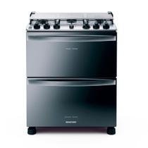 Fogão 5 Bocas Duplo Forno BFD5NCR Brastemp
