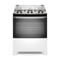 Fogão 5 bocas Electrolux Branco Efficient Mesa Inox, PerfectCook e VaporBake (FE5IW)