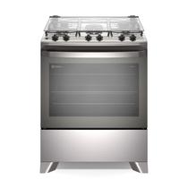 Fogão 5 bocas Electrolux Cinza Efficient com Mesa Inox, PerfectCook e VaporBake (FE5IC) Fogão 5 bocas Electrolux Cinza Efficient com Mesa Inox, PerfectCook e VaporBake (FE5IC)