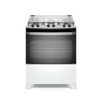 Fogão 5 Bocas Electrolux Efficient com PerfectCook FE5IW Mesa de Inox Branco - Bivolt