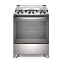 Fogão 5 Bocas Electrolux Efficient, PerfectCook e VaporBake, Cinza - FE5IC