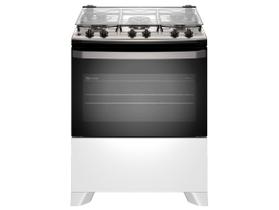 Fogão 5 Bocas Electrolux Inox Branco Efficient FE5IW Fogão 5 Bocas Electrolux Inox Branco Efficient FE5IW