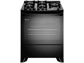 Fogão 5 bocas Electrolux Preto Experience c/ Mesa de Vidro, Grill e PerfectCook360 (FE5CP) Fogão 5 bocas Electrolux Preto Experience c/ Mesa de Vidro, Grill e PerfectCook360 (FE5CP)