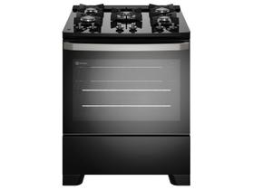 Fogão 5 Bocas FE5GB Efficient Mesa de Vidro PerfectCook e Grades de Ferro Electrolux Fogão 5 Bocas FE5GB Efficient Mesa de Vidro PerfectCook e Grades de Ferro Electrolux