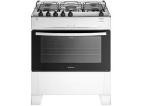 Fogão 5 Bocas Monaco Top com Mesa de Inox Atlas