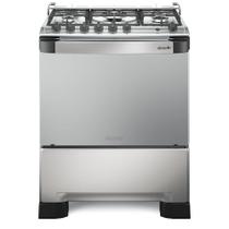 Fogão 5 Bocas Mueller Decorato Gourmet Tripla Chama Inox