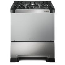 Fogão 5 Bocas Mueller Decorato Vetro Inox
