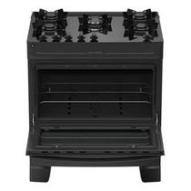 Fogão 5 Bocas Preto com Mesa de Vidro Atlas Mônaco Top Glass Bivolt