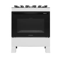 Fogão 5 Bocas Realce Premium Glass Mesa de Vidro Forno 94L Acendimento Automatico -Bivolt - Fogão 5 Bocas Realce Premium Glass Mesa de Vidro Forno 94L Acendimento Automatico -Bivolt -