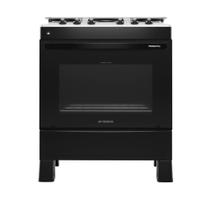 Fogão 5 Bocas Realce Premium Plus Mesa em Inox Forno 94 Litros Acendimento Automatico - Bivolt -