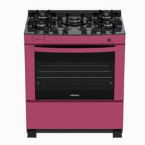Fogao 5 Bocas Venax Delplus Vitreo Bl Pink Gas Glp Fogao 5 Bocas Venax Delplus Vitreo Bl Pink Gas Glp
